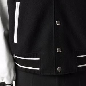 2025 OEM Factory Varsity <b>Jackets</b> Custom Logo Baseball <b>Jackets</b> Fashion Streetwear Embroidery <b>Patch</b> Supplier - Product Image 3