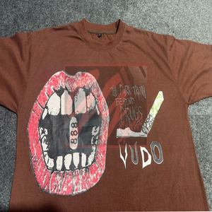 Ggsport เสื้อยืดผ้าฝ้าย100% 250 GSM สำหรับผู้ชายพิมพ์ลายไม่รู้สึกถึงเนื้อผ้าเย็บสะอาด - Product Image 5