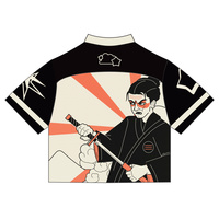 Original personnalisé décontracté surdimensionné Boxy chemise Y2K japon football Streetwear T-shirt dessin animé japonais Football maillot