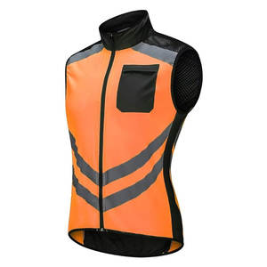 2025 New Design Excellent Quality High visibility <b>reflective</b> safety vest Summer Cycling Vest - Product Image 6