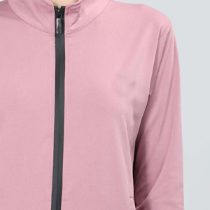 Ensemble de survêtement à fermeture éclair pour femmes en gros Costume de jogging deux pièces à la mode avec fermeture à glissière complète Survêtement décontracté pour femmes - Product Image 3