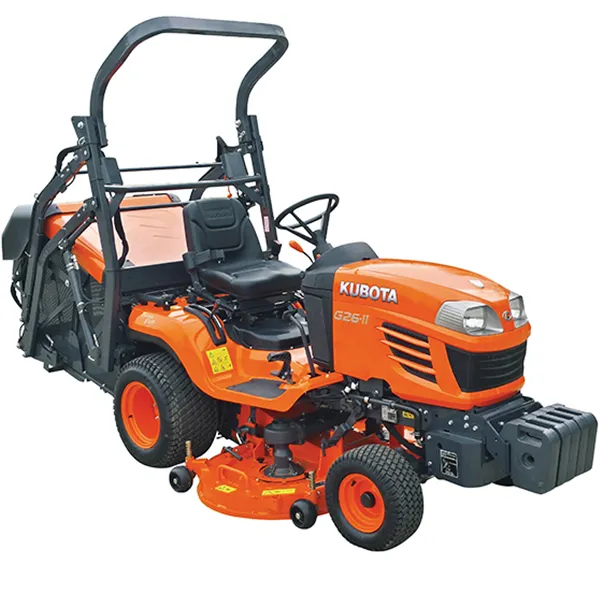 Petit mini tracteur de jardin 4x4 Nouveau tracteur Kobota Tondeuse autoportée Kubota G261HD pour jardin ou ferme