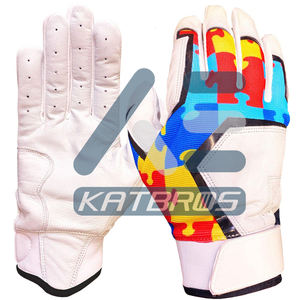 Gants de frappe de baseball Summit Leather personnalisés OEM, construction légère avec une forte adhérence et un entraînement durable - Product Image 4