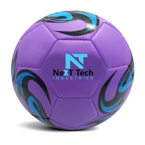 Ballon d'entraînement de football en matériau PU à des fins d'entraînement avec conception personnalisée et logo personnalisé par Next Tech Industries - Product Image 1