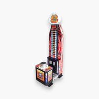 Machine de jeu d'arcade robuste à monnayeur Iron Warrior, pour 6 ans et plus, type boxe électronique en métal Hammer Strength, prise universelle