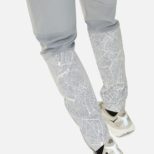 Conjunto Deportivo de Dos Piezas para Hombre, Ligero, Transpirable, de Invierno, Talla Grande, Color Sólido, Chaqueta Cortavientos con Capucha y Pantalones, 100% - Product Image 6