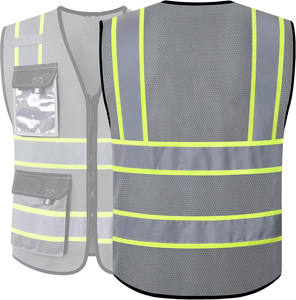 2025 travail Construction gilet vêtements réfléchissants haute visibilité gilet de sécurité réfléchissant chemin de route sécurité gilet de Construction - Product Image 2