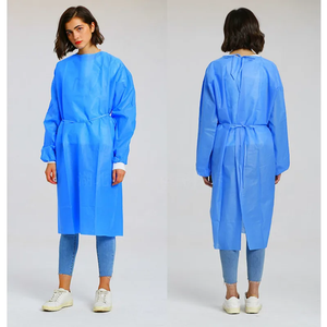 Vente en Gros de Robes Imperméables Robe de Patient Sans Manches Non Tissée - Product Image 2