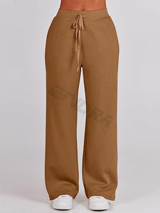 Ensemble de salon 2 pièces pour femmes sur mesure-Sweat-shirt et pantalon de survêtement vente en gros Survêtement - Product Image 6