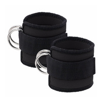 Fitness Réglable D-Ring Cheville Sangles Pied Soutien Cheville Protecteur Gym Jambe Poulie avec Boucle Sport Cheville Sangles