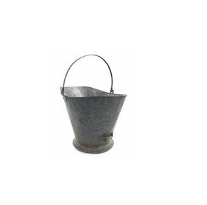 Cubo de carbón galvanizado inspirado en la granja para el mantenimiento limpio de la chimenea y el estilo decorativo vintage del hogar - Product Image 6
