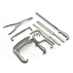 Nuevo juego de instrumentos para glúteos Gonzalez de calidad superior de 9 piezas productos de cirugía plástica de acero inoxidable - Product Image 1