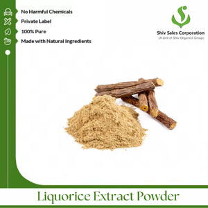 Polvo de extracto de regaliz para mezclas de extractos de hierbas, confitería y suministros de ingredientes nutracéuticos a granel - Product Image 5