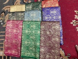 ชุดเดรสงานประดิษฐ์เบาะผ้าไหมคุณภาพสูงวัสดุถักเนื้อนุ่มและทนทานหรูหราสำหรับงานแต่งงาน - Product Image 3