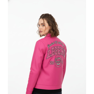 Manteau d'hiver classique en cuir pour homme et femme, col montant, tissu en toile respirant, coupe-vent, design personnalisable - Quotidien - Product Image 6