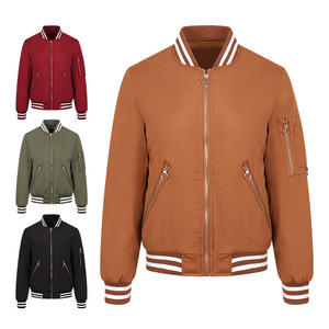 แจ็คเก็ตบอมเบอร์สตรีทแวร์แบบยูนิเซ็กซ์คุณภาพพรีเมียม พร้อมงานปัก ผ้าโพลีเอสเตอร์/คอตตอน/ไนลอน กันน้ำและเป็นมิตรกับสิ่งแวดล้อม - Product Image 6