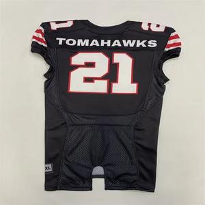 Maillot de football américain personnalisé unisexe, impression par sublimation complète, respirant de grande taille, concevez votre propre maillot pour adultes - Product Image 5