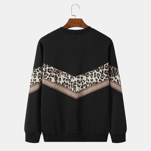 Men's Winter Sweatshirt 100% Cotton <b>Fleece</b> Customized Color & Logo Breathable Eco-Friendly High Quality - Product Image 2