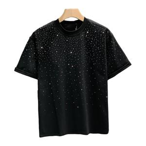 Custom Men's Round Neck Casual T-Shirt | High Street Fashion 2024 | Summer Short-Sleeve <b>Tee</b> - Product Image 4