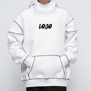 Sweat-shirts à capuche pour hommes en coton lourd de qualité supérieure, personnalisables, à impression unie, grande taille, pull-over de luxe, sweat-shirt à capuche vierge pour hommes - Product Image 1