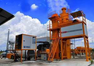 Planta móvil de asfalto de tipo mezcla continua, mini mezcladora de asfalto, estación mezcladora de asfalto - Product Image 2