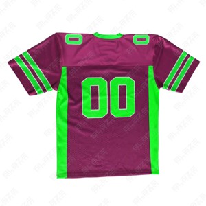 Camiseta de fútbol americano unisex personalizada, camiseta diseñada para adultos, sublimada ropa deportiva, conjunto de camisetas de fútbol - Product Image 2