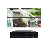 Controlador HDMI 4K60Hz con Entrada HDMI y 4 Salidas HDMI, Múltiples Modos de Empalme, Control por Botones en Panel Frontal, Depuración de Computadora Superior para Proyectos de Video Wall