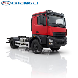 Camión Tractor Todoterreno 4x4, Cabeza Tractora de Servicio Pesado con Tracción en Todas las Ruedas, Semirremolque para Transporte en Terrenos Difíciles - Product Image 1