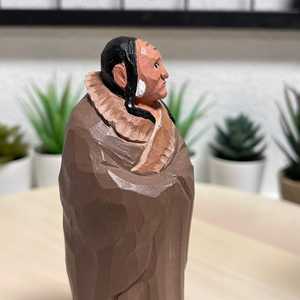 Scultura in Legno Indiana Intagliata a Mano YEEYAYA, Design di Lusso per Arredamento Soggiorno o Occasioni Nuziali - Product Image 6