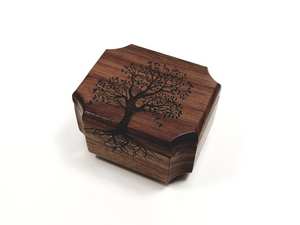 Mini urna personalizada hecha a mano del árbol de la vida, personalizada, compartible para mantener contigo, urna de bolsillo, cenizas humanas, urnas familiares para compartir - Product Image 4