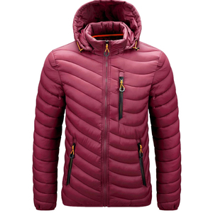 Pakistan Made Premium Men's Puffer Jackets Handmade Breathable Stylish Design High Quality Long <b>Winter</b> Wear with Fur <b>Decoration</b> - Product Image 1
