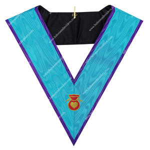 ปลอกคอเจ้าหน้าที่เมสันิกรีกาเลียของเมมฟิส มิสราเอมพิธีกรรมปลอกคอผู้ป่วย - Product Image 1