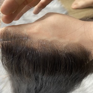 Nuevo Cierre de Encaje de Cabello Humano Vietnamita, Cabello Virgen con Línea de Cabello Natural, Puntas Gruesas y Suaves - Product Image 3