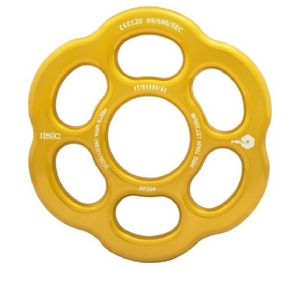 Plaque Halo Large ISC ALU-ANOD 70 KN 6 trous 165cm 377g Équipement d'escalade CE0120 FS - Product Image 1