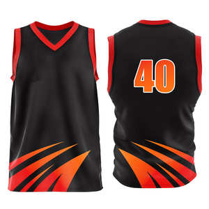 Latest Design Custom Adult Vest <b>Basketball</b> Jerseys Printed Wholesale High Quality for Online Sale - Product Image 3