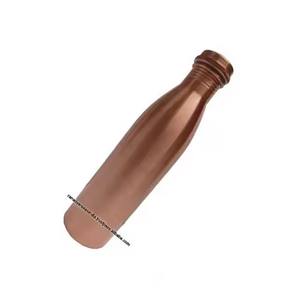 Botella de agua de cobre puro 100%, las botellas de agua de cobre para gimnasio más vendidas, botella de cobre espiritual Ayurveda de exportador indio - Product Image 5