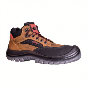 <b>Sherpa</b> S3 EN20345 Leather Safety <b>Boots</b> Brown/Red Size 46 Fitness Targeted - Product Image 2