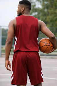 Conjunto de Uniforme de Baloncesto Personalizado Unisex |   Jersey y Pantalones Cortos Transpirables de Secado Rápido |   Ropa de Práctica para Equipos OEM - Product Image 4