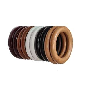 Excellent Quality Rustic Style Solid Wood <b>Curtain</b> Rings for Farmhouse and Modern Decor for Thick Drapes Available at Best Price - Product Image 6