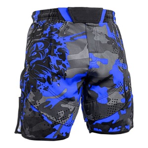 Pantalones cortos de lucha hechos a medida de alta calidad pantalones cortos MMA impresión personalizada al por mayor pantalones cortos MMA con logotipo personalizado para la venta - Product Image 2