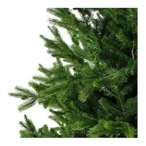 Árbol de Navidad NORDMANN Verde de PVC y PE, 150 cm de Alto x 110 cm de Diámetro, Modelo 9684305 para Decoraciones Navideñas Amicasa - Product Image 2