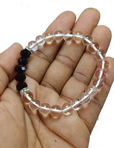 High quality Black <b>Obsidian</b> Crystal Beads Stone <b>Bracelet</b> Crystal Gemstone Fashion Jewelry Men and Women Gift Energy Meditation - Product Image 4