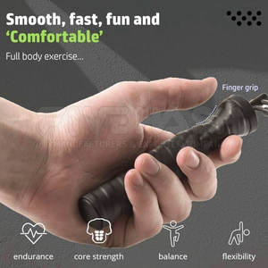 Cuerdas para Saltar con Longitud Ajustable, Cuerda de Fitness con Mango Duradero y Agarre Fácil, Cuerdas para Saltar para Entrenamiento Diario - Product Image 2