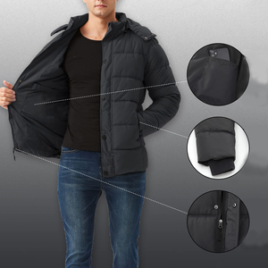 Wholesale New Latest Designs High Quality <b>Men</b> Wear Puffer <b>Jacket</b> New Arrival Waterproof Puffer <b>Jacket</b> For <b>Men</b> - Product Image 4