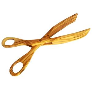 Handcrafted Modern Luxury Standard Size Wooden Matte Finished Salad <b>Tongs</b> Set Handle Marble Stone for <b>Kitchen</b> Utensils Flatware - Product Image 3