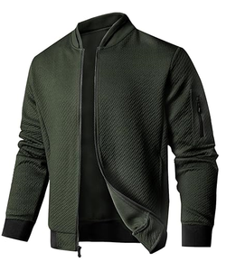 Veste décontractée légère pour homme, coupe ample, veste bomber élégante - Product Image 3