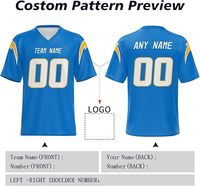 Nouvelle Saison Maillots de Football Américain Bears Vente en Gros Respirants Personnalisables Style Professionnel Coupe Performante Manches Courtes Nom d'Équipe Personnalisé