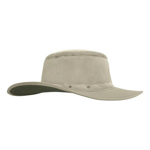 Cappello da Escursionismo con Protezione Solare UPF 50+ Tasca Nascosta Beige Pietra SION Safari - Product Image 4