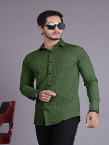 Chemise décontractée de créateur pour hommes de haute qualité Tissu respirant pour les exportations au prix de gros - Product Image 2