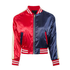 Chaqueta bordada con letras en blanco de alta calidad, precio al por mayor, producto totalmente personalizado, parche con logotipo aduanero, trabajo hecho en Pakistán - Product Image 2